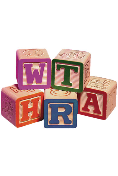 Blocks spelling WTHRA