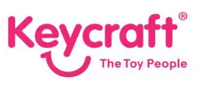 Key craft the toy people logo in pink color