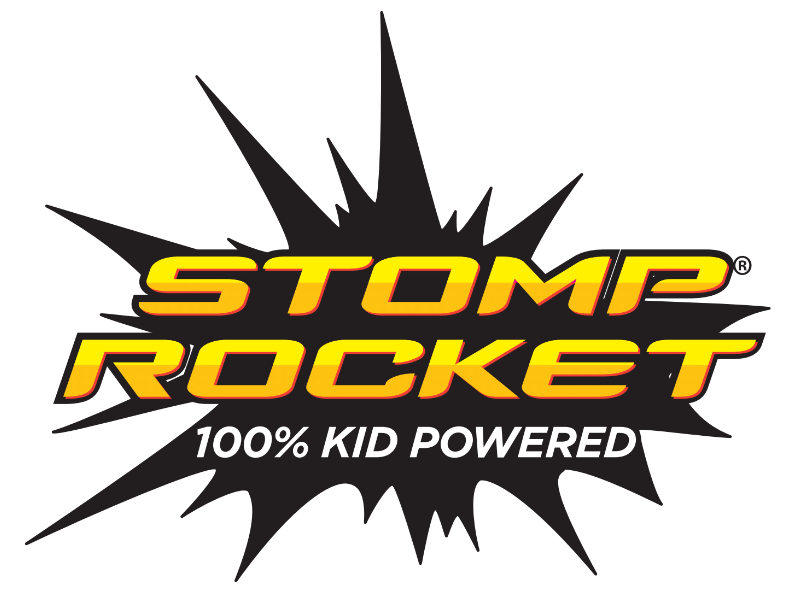 Stomp rocket kid powered logo